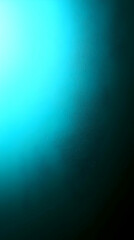 Wall Mural - Teal textured gradient background with bright light at top.