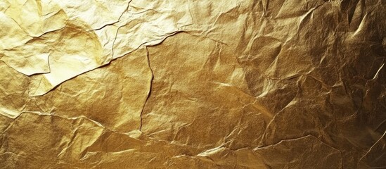 Poster - Gold texture of Japanese paper. with copy space image. Place for adding text or design