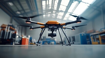 Poster - drone assisted aircraft inspection leveraging iot technology for precise data collection and advance