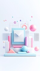 Poster - Interactive webpage design with hover effects and transitions, engaging user interface, modern web aesthetics.