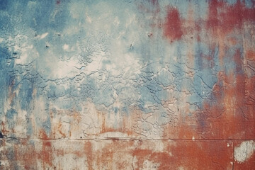 old paint on wall texture, backdrop generated 