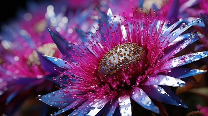 Canvas Print - close up of a flower  