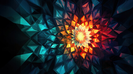 Wall Mural - Abstract colorful background