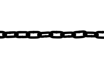 silhouette chain transparent background