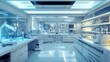 © Media Srock - Futuristic and Technologically Advanced Laboratory Interior
