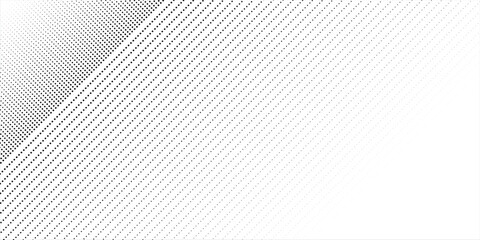 Wall Mural - dotted gradient halftone background. seamless horizontal dot pattern in pop art style. eps10, illust