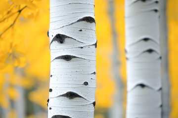 Poster - Aspen Tree Background