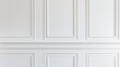 © Anna - Elegant white interior wall paneling with classic rectangular patterns, providing a smooth and sophisticated backdrop for any space.