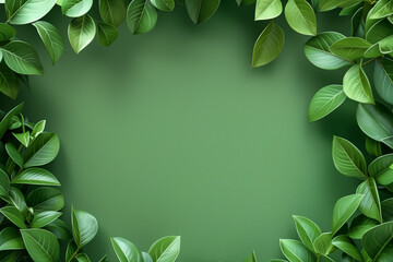 Wall Mural - Green square background banner for various design works with copy space for text or your image


