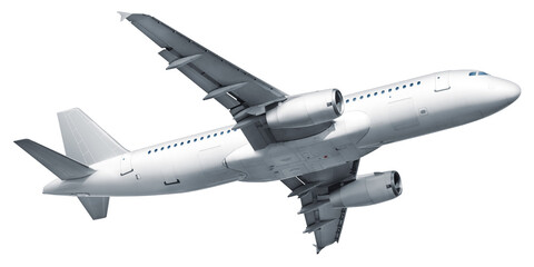 Wall Mural - airplane isolated