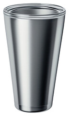 Canvas Print - PNG Stainless tumbler mockup steel cup refreshment.