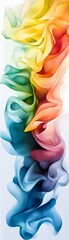 Canvas Print - Abstract Colorful Swirls.