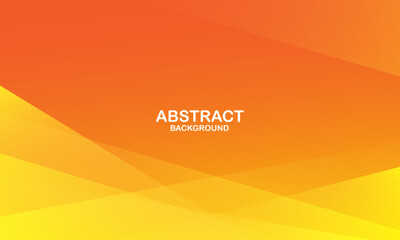 Poster - Abstract orange background. Vector illustration