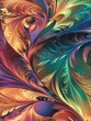 © MP-AI - Vibrant fractal artwork featuring swirling colors and intricate patterns, perfect for adding a touch of creativity to any design project.