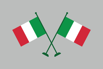 Italy flag, The flag of Italy, Vector flag of Italy, italian flag, vector illustration
