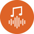© MuhammadAsfandyar - Soundtrack glyph circle icon