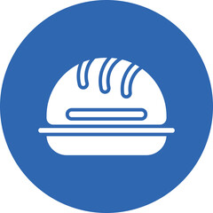 Sticker - Bakery glyph circle icon