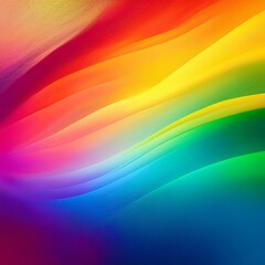 Wall Mural - Red blue Green and yellow gradient background. Good For Flyer, Poster, wallpaper.