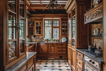 Interior of a French home