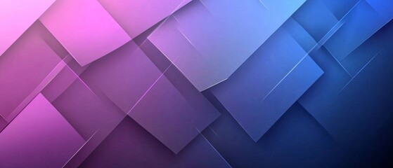 Aufkleber - purple and blue gradient geometric shape background