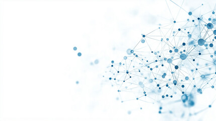 Abstract plexus background with connecting dots and lines. Global network connection, digital technology and communication concept