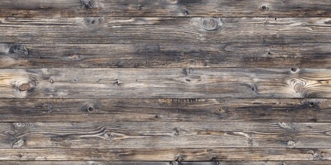 Wall Mural - Rustic Wood Plank Seamless Pattern. Ideal for backgrounds, textures, and rustic-themed designs, this image evokes warmth and natural charm.