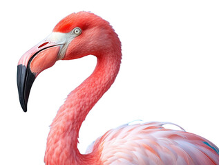 Canvas Print - PNG Flamingo animal bird beak.