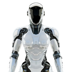 Poster - Robotic body waxing, on isolated transparent background