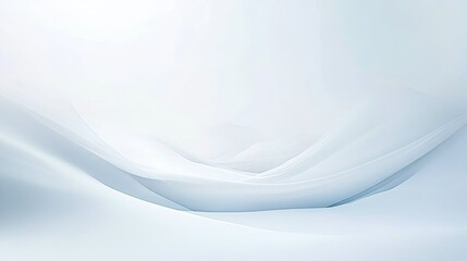 Poster - Clean and minimal abstract white background with soft textures and gentle gradients, creating a calm and serene atmosphere.