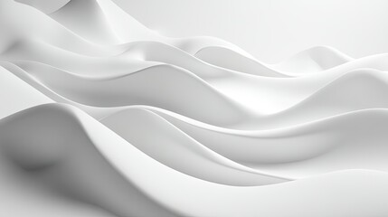 Poster - Clean and simple abstract white background with subtle shadows and light effects.