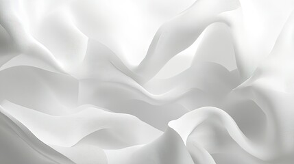 Poster - Minimalistic abstract white background with soft textures and subtle gradients.