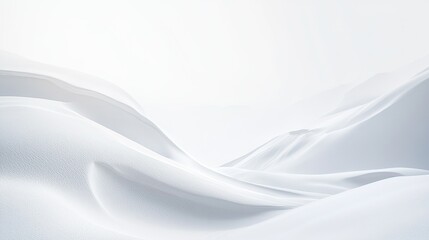 Poster - Minimalistic abstract white background with soft textures and subtle gradients.