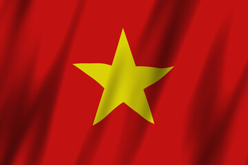 Poster - Vietnam flag background