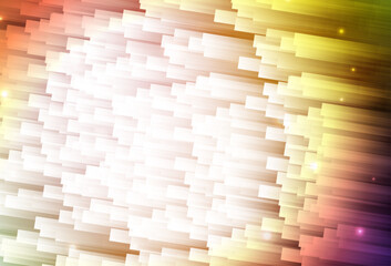 Poster - Light Multicolor vector template with repeated sticks.