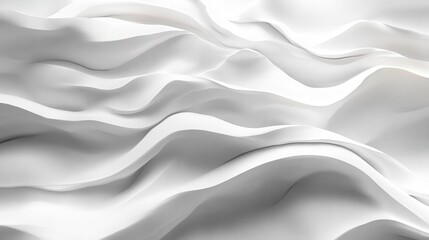 Poster - abstract white plywood texture elegant minimalist design subtle grain patterns soft shadows creating depth clean and modern aesthetic