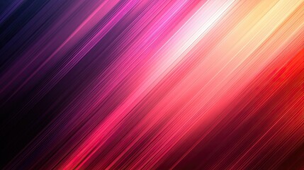 Poster - Smooth, parallel lines with a gradient effect, offering a clean and professional background design