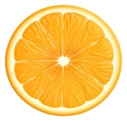 Sticker - PNG Sliced orange grapefruit lemon plant.