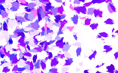 Poster - Light Pink, Blue vector backdrop with memphis shapes.