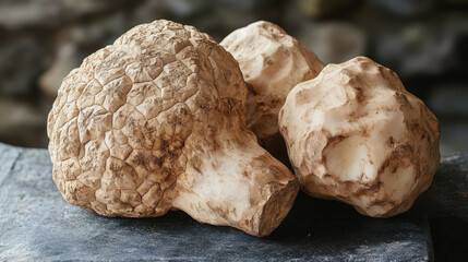 Wall Mural - The White Truffle Festival in San Miniato. a holiday in Italy. white truffle