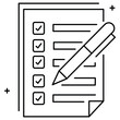 © Creative_Expert - Checklist Reminder Task Management Icon, productivity, to-do, planning, workflow, organization, checkbox, project, completion, agenda, schedule