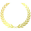 © Baan3d - gold laurel leaves award vector png