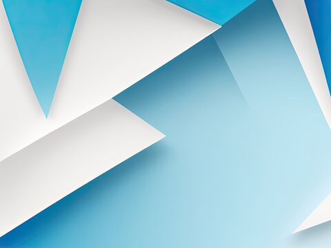 diagonal arrangement, light color scheme, gradient style, abstract shape, and light blue and white background.