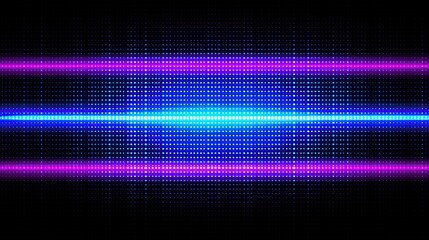 Poster - abstract neon lights background with blue and purple colors
