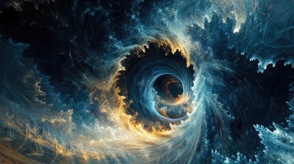 Poster - Fractal artwork digital imagery abstract technology backdrop