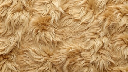 fluffy light brown fur texture background