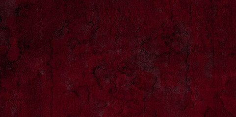 Aufkleber - Red Abstract grunge dark cement wall texture background. Texture of a concrete wall with cracks and scratches .Grunge Close up abstract empty of black and red modern wallpaper texture background .	