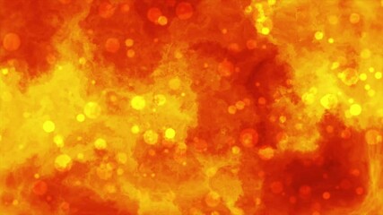 Poster - Abstract golden Flying Particles background, Golden dust on black background.