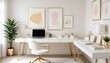 © LetsRock - Photo interior modern design room 3d illustration