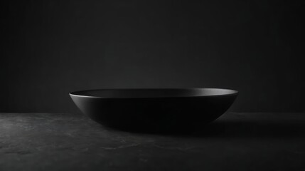 Poster - Black Bowl on Table