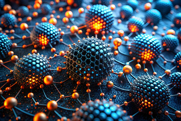 Poster - Abstract Network of Metallic Spheres 